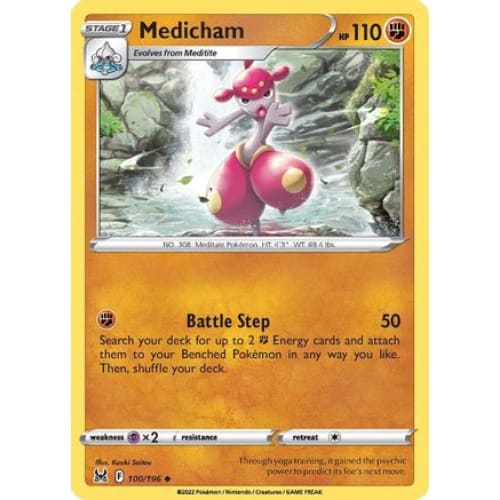 Medicham (100/196) Uncommon Reverse Holofoil - Single