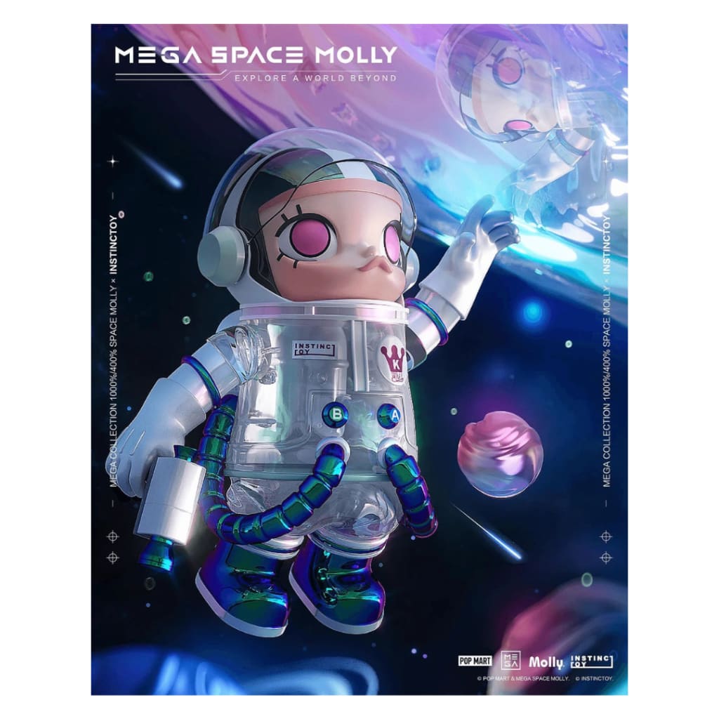 Mega Space Molly x Instinctoy 1000% by Pop Mart – Hobbiesville