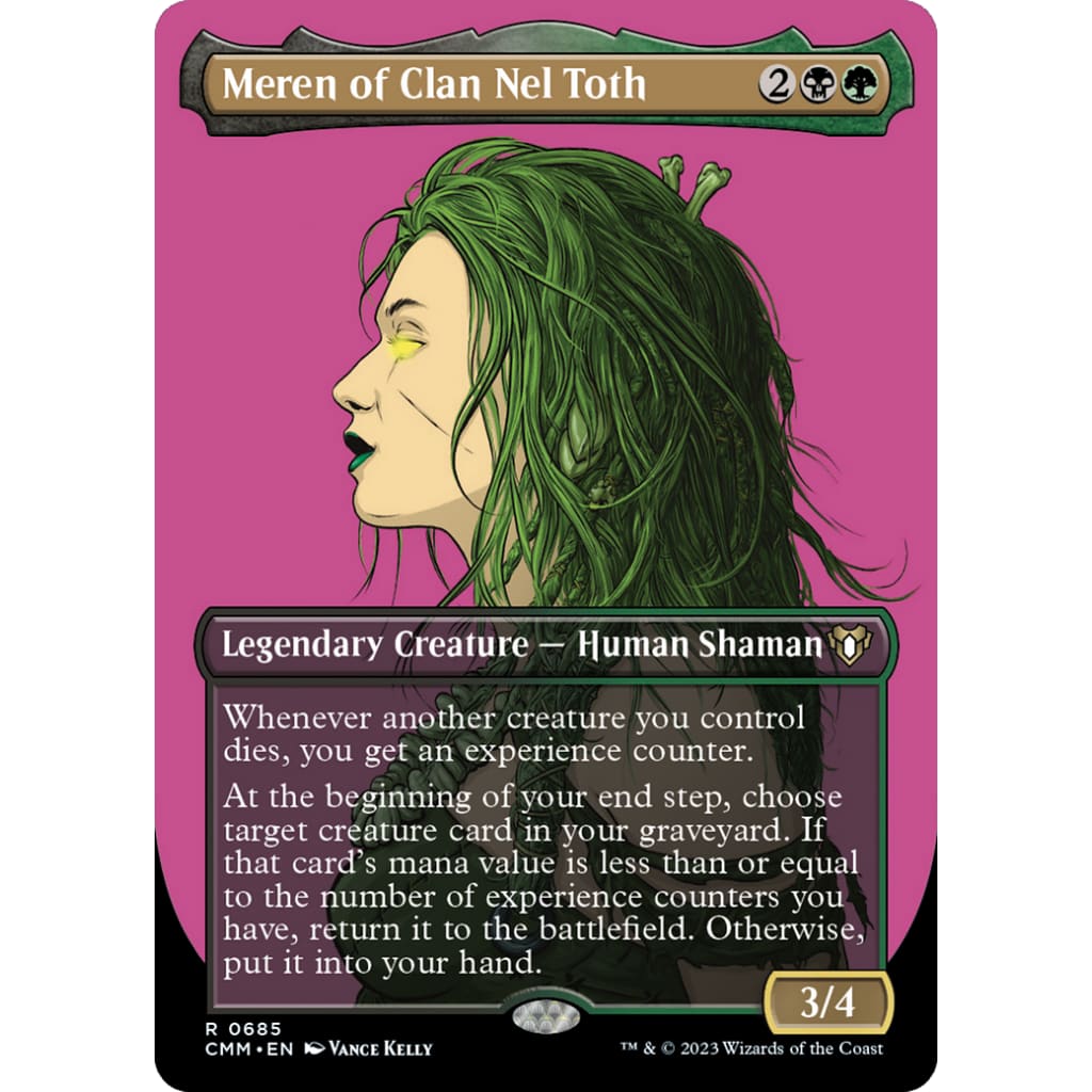 Meren of Clan Nel Toth (CMM-685) (Borderless) - Single