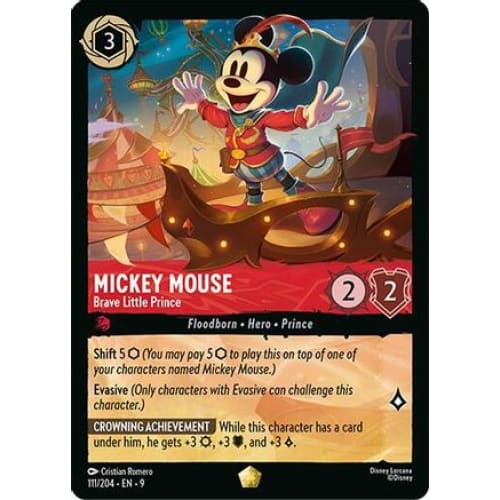 Mickey Mouse - Brave Little Prince (111/204) - Fabled