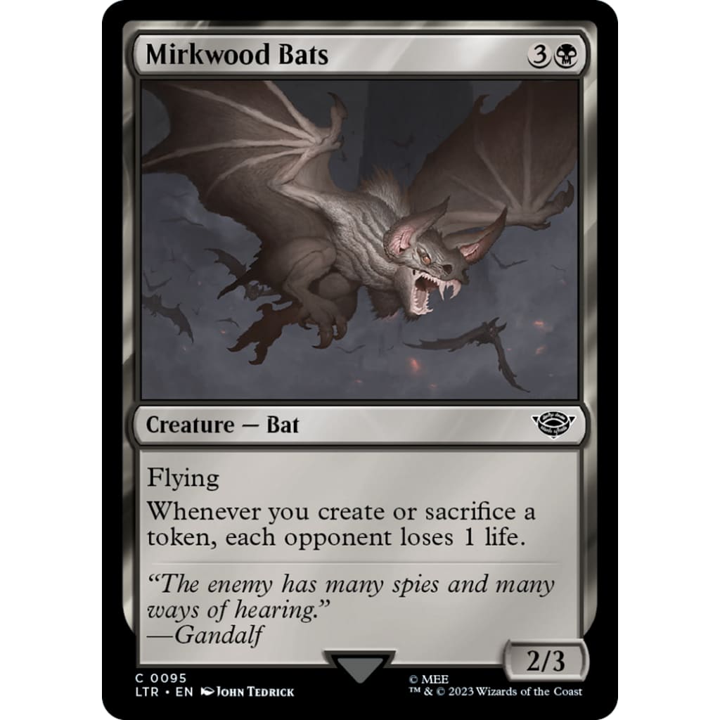 Mirkwood Bats (LTR-095) - Single