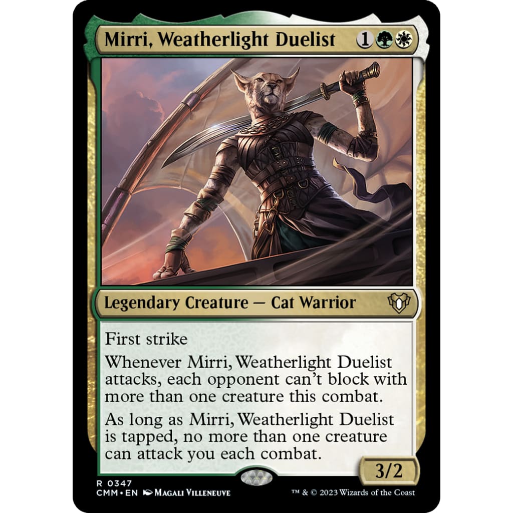 Mirri Weatherlight Duelist (CMM-347) - Single