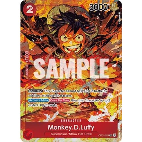 Monkey.D.Luffy (024) (Parallel) OP01-024 SR Romance Dawn