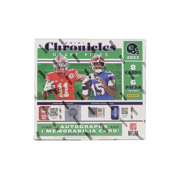 2023 Panini Chronicles Draft Picks NCAA NFL Hobby Box