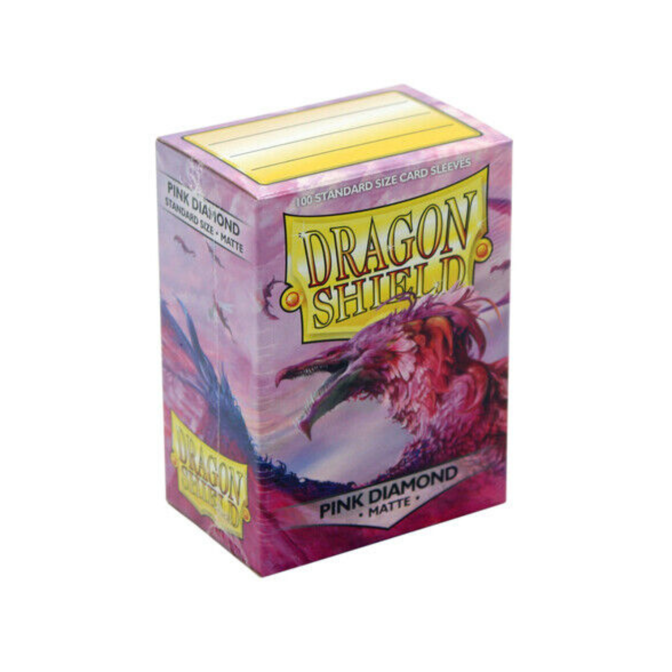 Dragon Shield Japanese Size Sleeves – Matte Pink Diamond 60CT