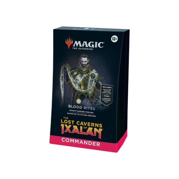 Mtg - Lost Caverns of Ixalan Commander Decks - Blood Rites Hobbiesville Mtg - Lost Caverns of Ixalan Commander Decks - Blood Rites Hobbiesville