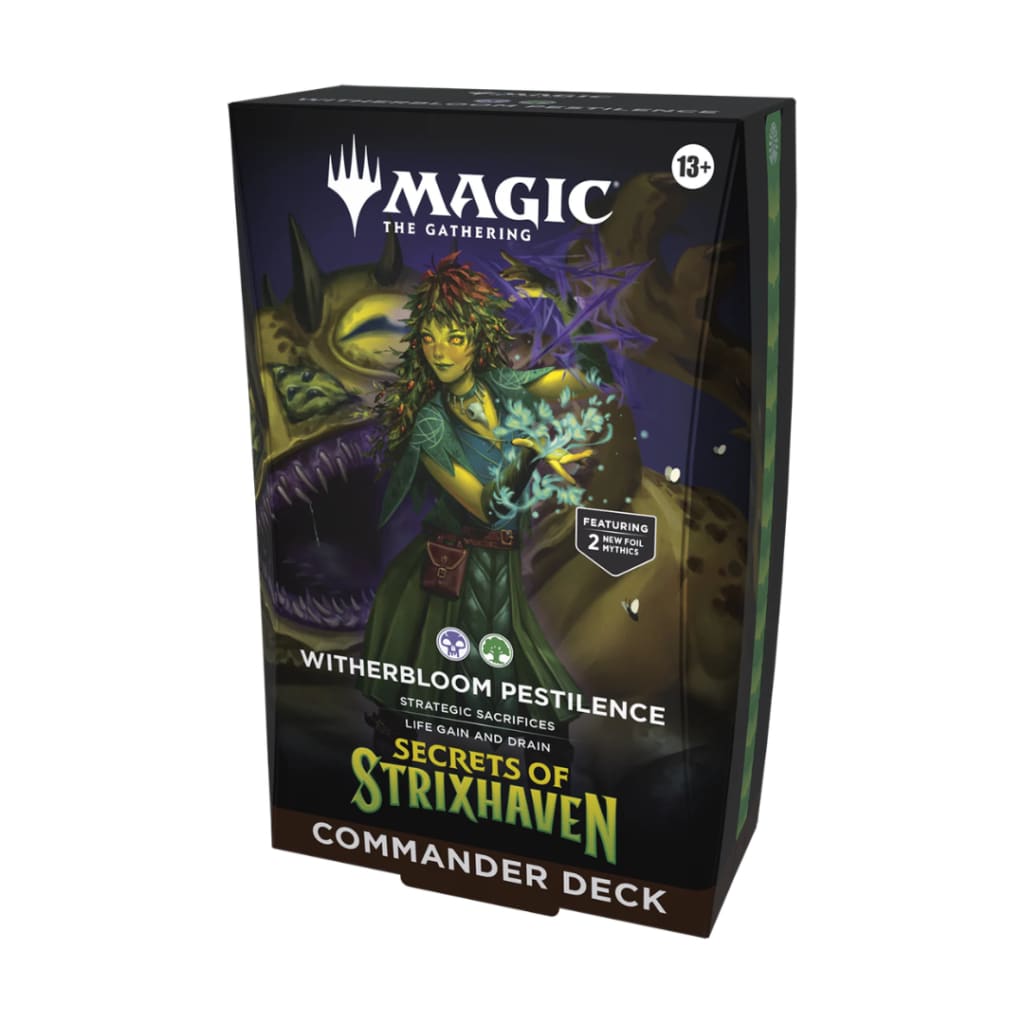 Wizards Of The Coast MTG - Secrets of Strixhaven - Commander Deck - Witherbloom Pestilence