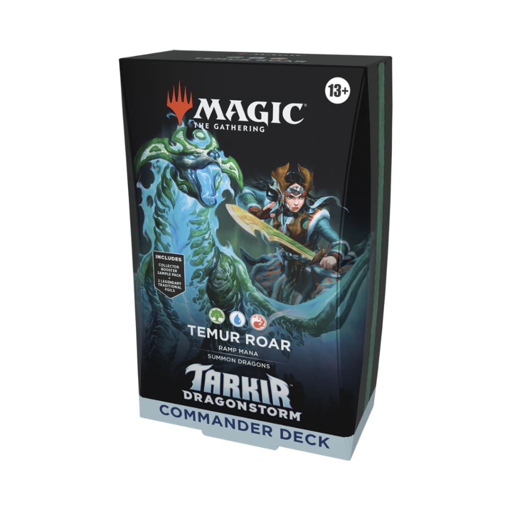 MTG - Tarkir: Dragonstorm - Commander Decks - Temur Roar