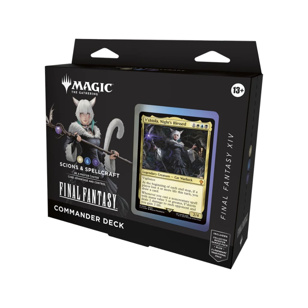 mtg commander deck 2014 Final Fantasy Scions & Spellcraft Commander Deck