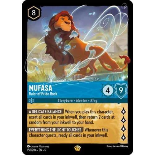 Mufasa - Ruler of Pride Rock (150/204) - Shimmering Skies