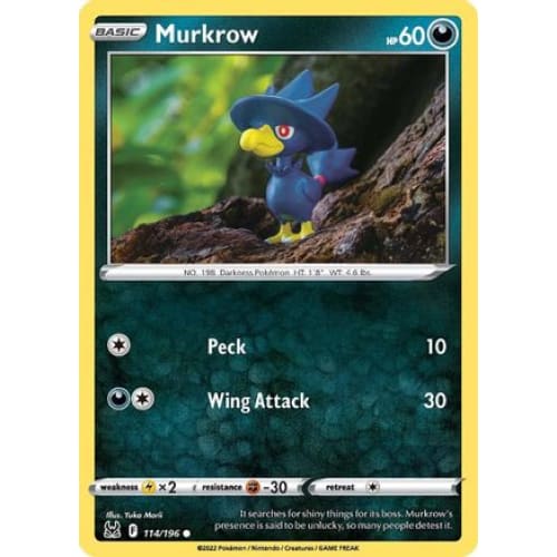 Murkrow (114/196) Common - Single