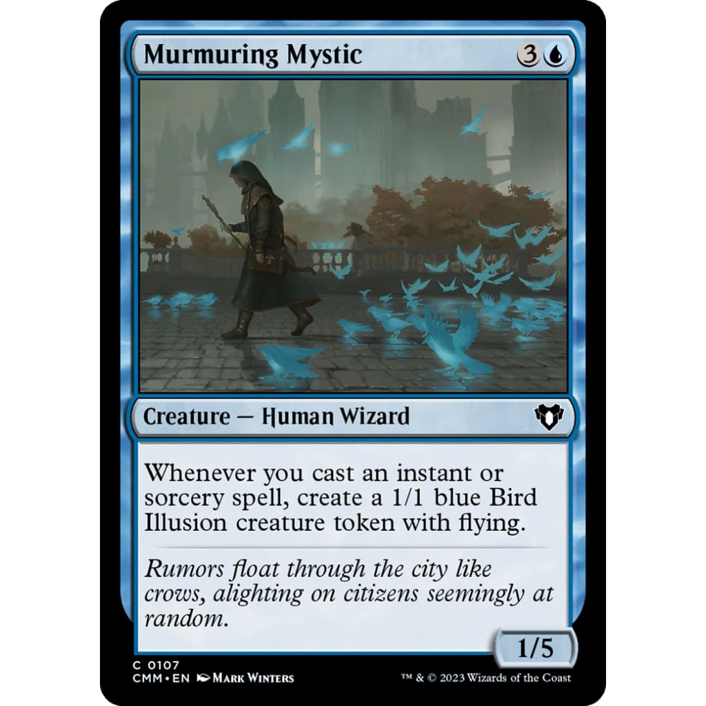 Murmuring Mystic (CMM-107) Foil - Single