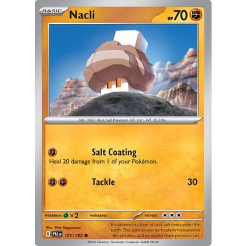 Nacli - 121/193 (121) Common Reverse Holofoil - Single