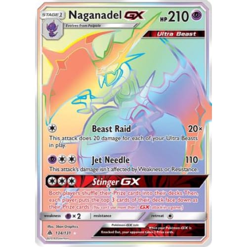 Naganadel-GX (134/131) Holo Rare Holofoil - Single