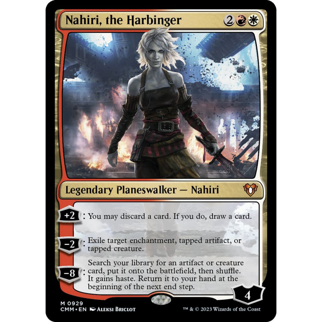 Nahiri the Harbinger (CMM-929) - Single