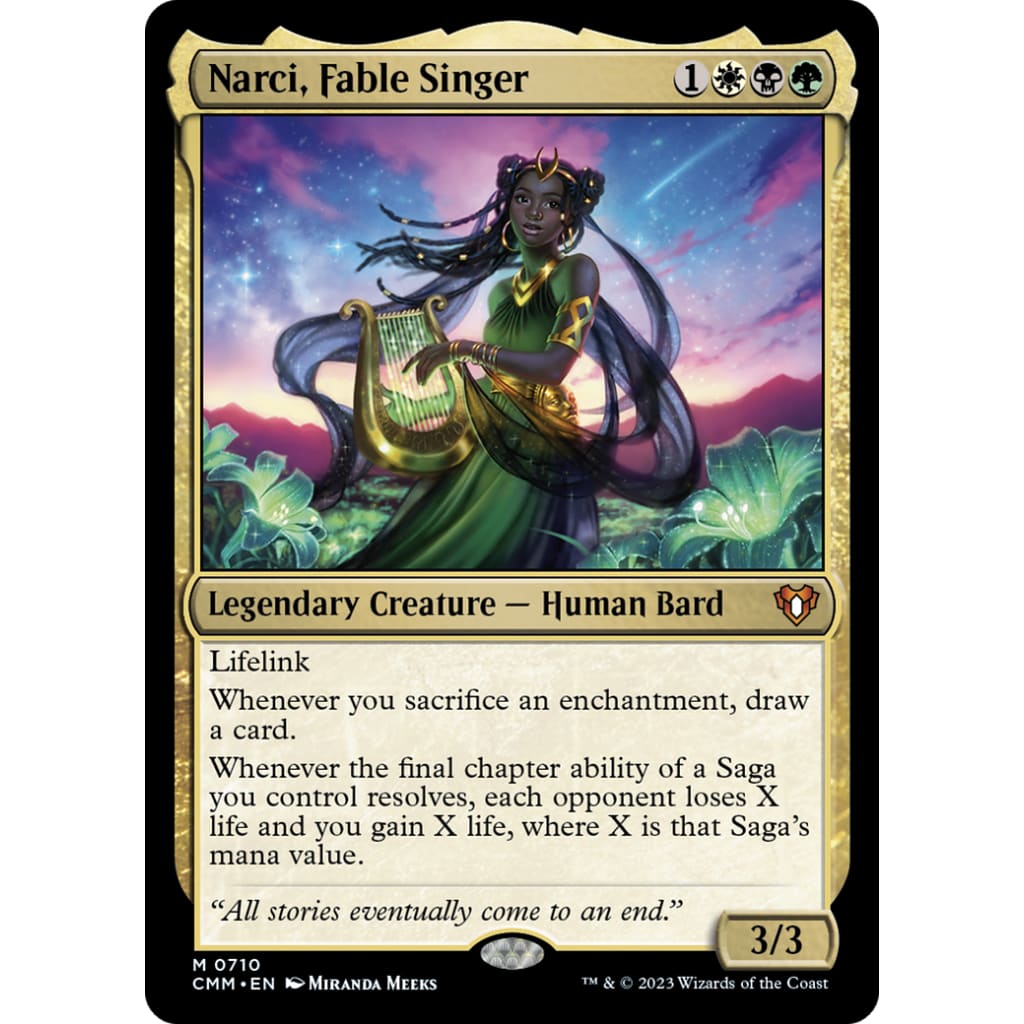 Narci Fable Singer (CMM-710) Foil - Single