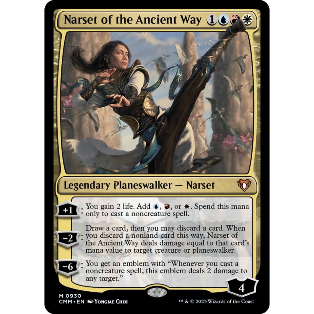 Narset of the Ancient Way (CMM-930) - Single