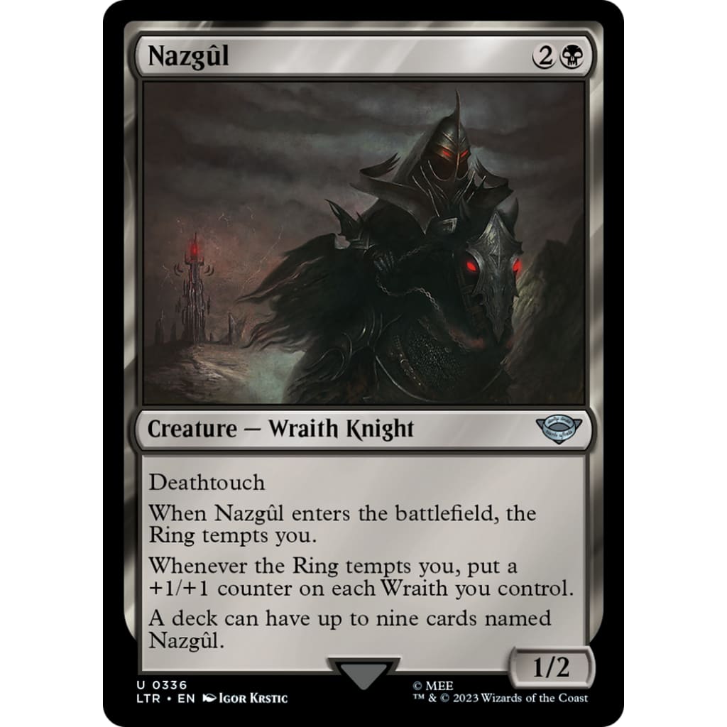 Nazgûl (ltr-336) by the Lord of the Rings: Tales – Hobbiesville