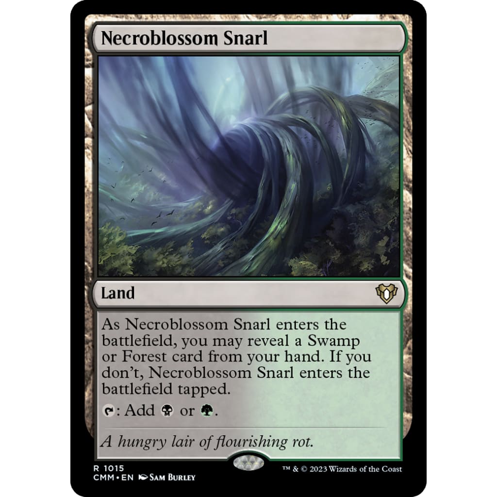 Necroblossom Snarl (CMM-1015) - Single