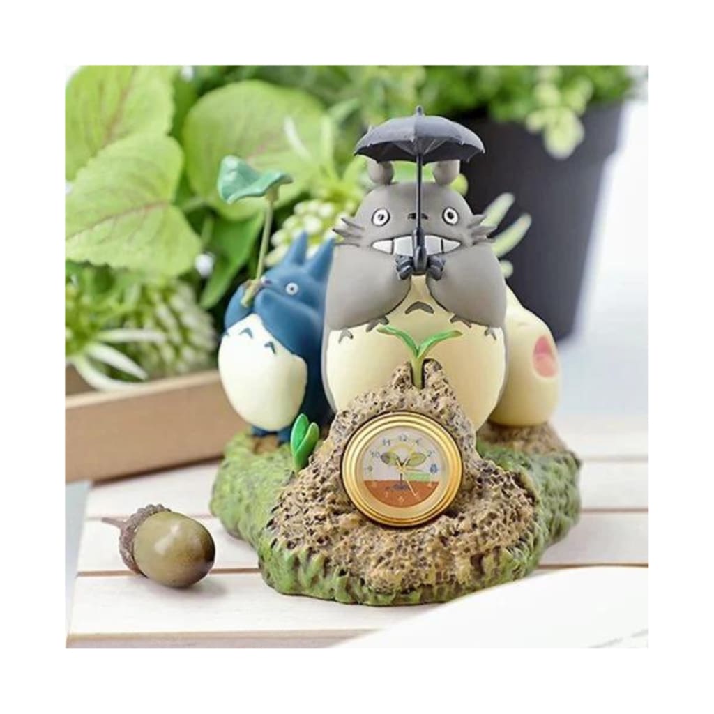 My Neighbor Totoro Dondoko Dance Statue Desk Clock