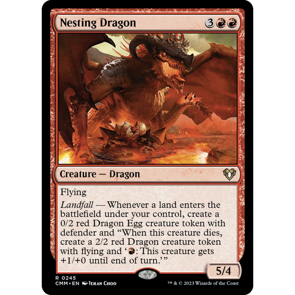Nesting Dragon (CMM-245) - Single