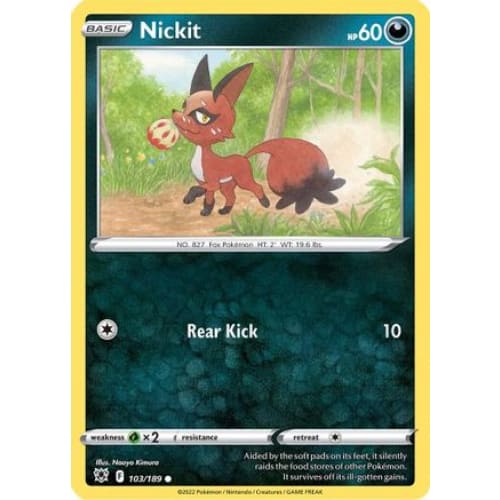 Nickit (103/189) Common - Single