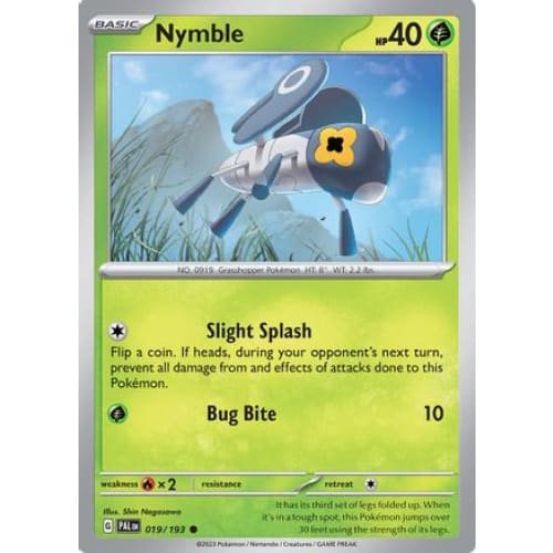 Nymble - 019/193 (19) Common Reverse Holofoil - Single