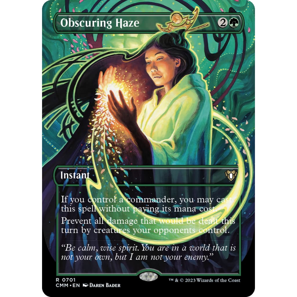 Obscuring Haze (CMM-701) (Borderless) Foil - Single