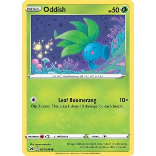 Oddish (001) Common - Single