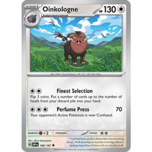 Oinkologne (184/197) Uncommon - Single