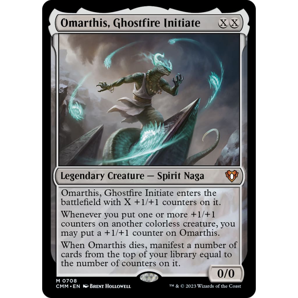 Omarthis Ghostfire Initiate (CMM-708) Foil - Single