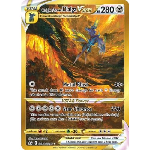 Origin Forme Dialga VSTAR (Secret) (GG68) Secret Rare