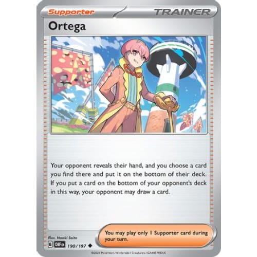 Ortega (190) Uncommon Reverse Holofoil - Single
