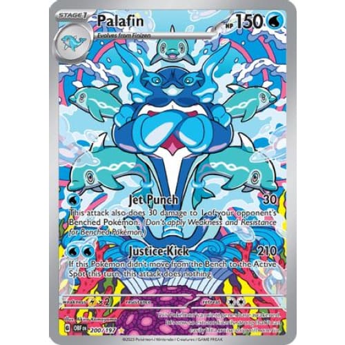 Palafin (200/197) Illustration Rare Holofoil - Single