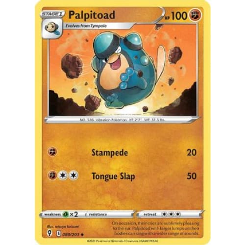 Palpitoad (089/203) Uncommon - Single