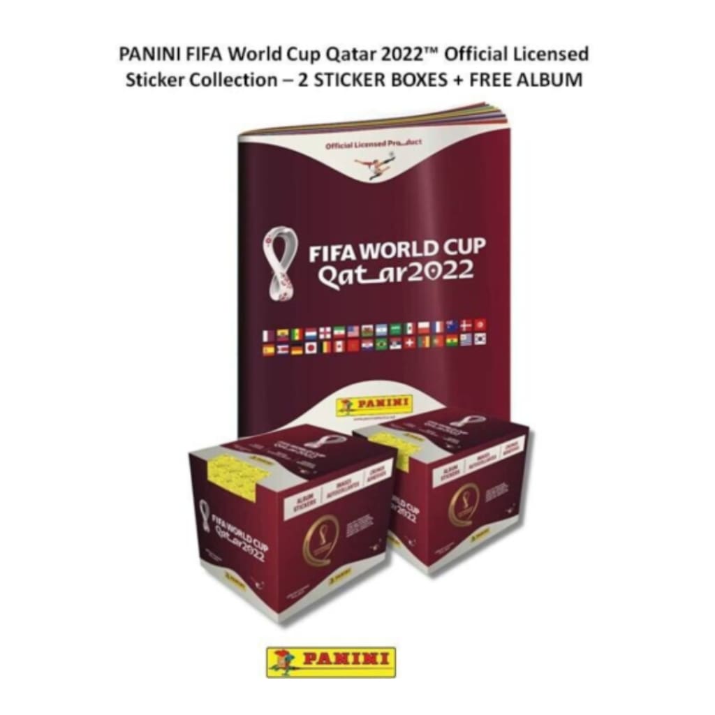 PANINI SOCCER OFFICIAL LICENSED FIFA WORLD CUP QATAR 2022 2