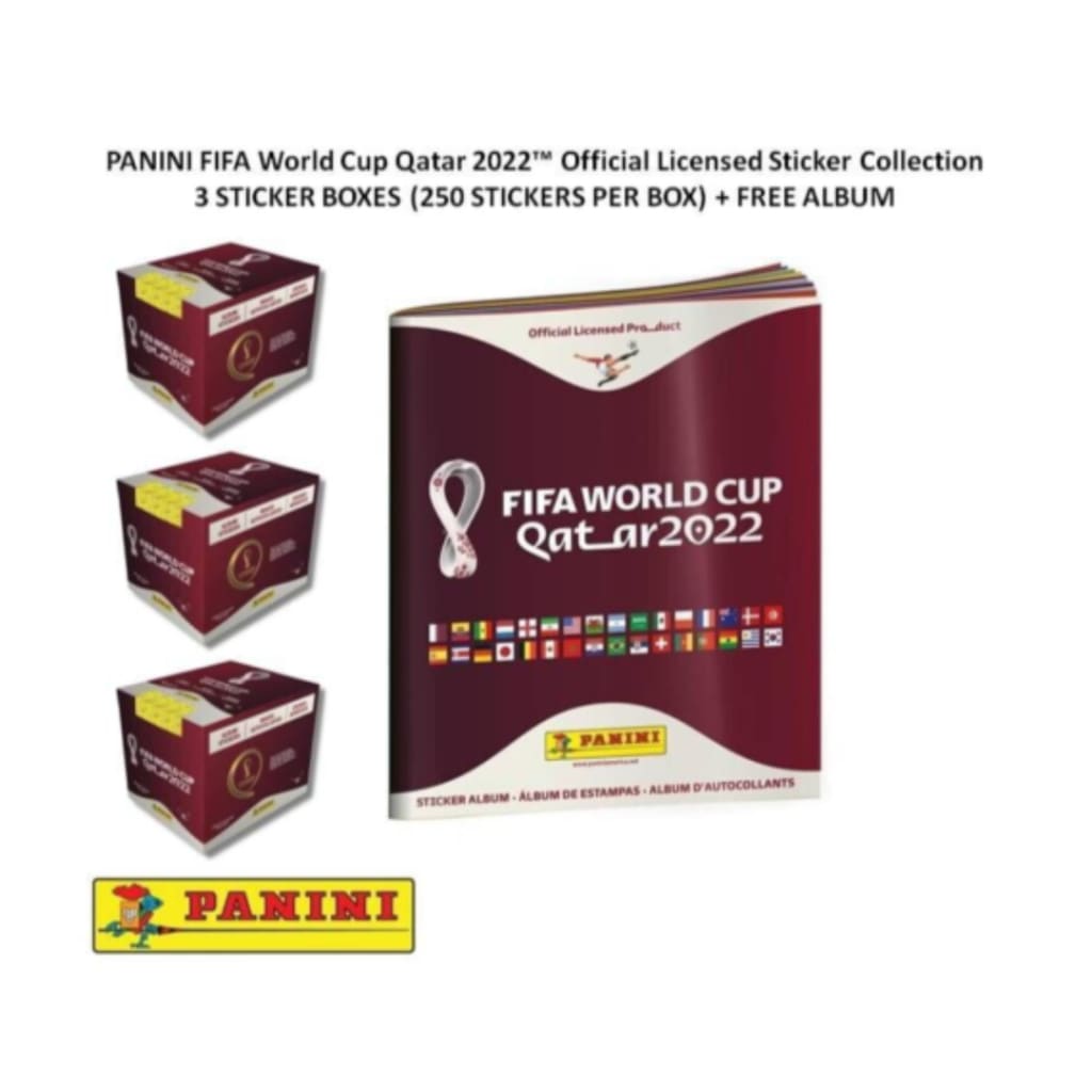 PANINI SOCCER OFFICIAL LICENSED FIFA WORLD CUP QATAR 2022 3