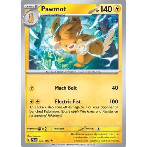 Pawmot (76) Rare Classic Holofoil - Single