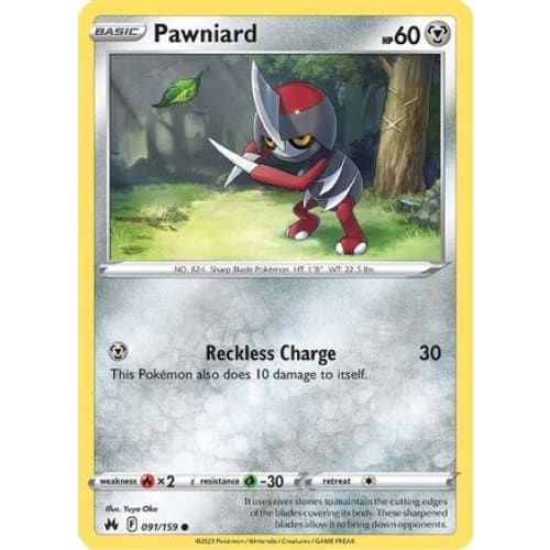 Pawniard (91) (091) Common Reverse Holofoil - Single