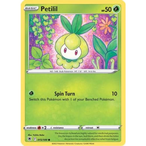 Petilil (015/189) Common Reverse Holofoil - Single
