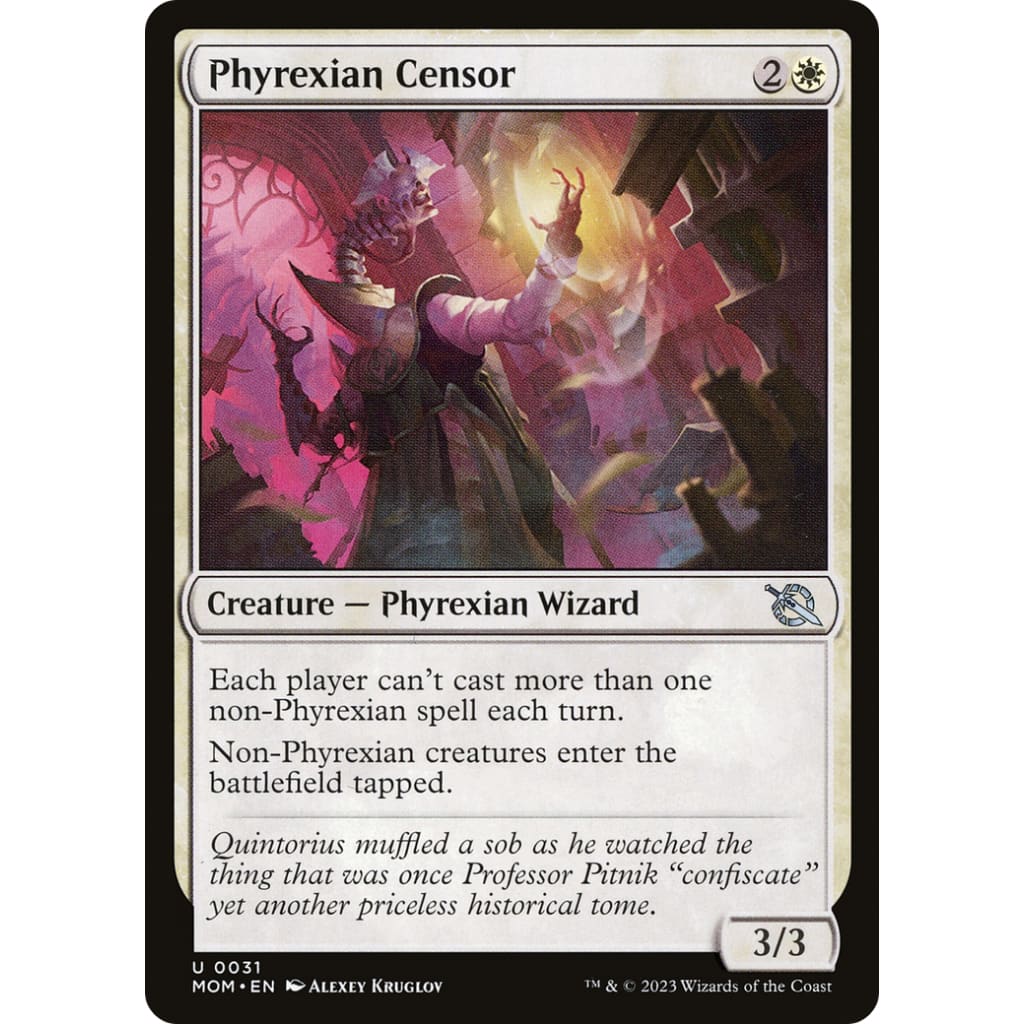Phyrexian Censor (MOM-031) Foil - Single