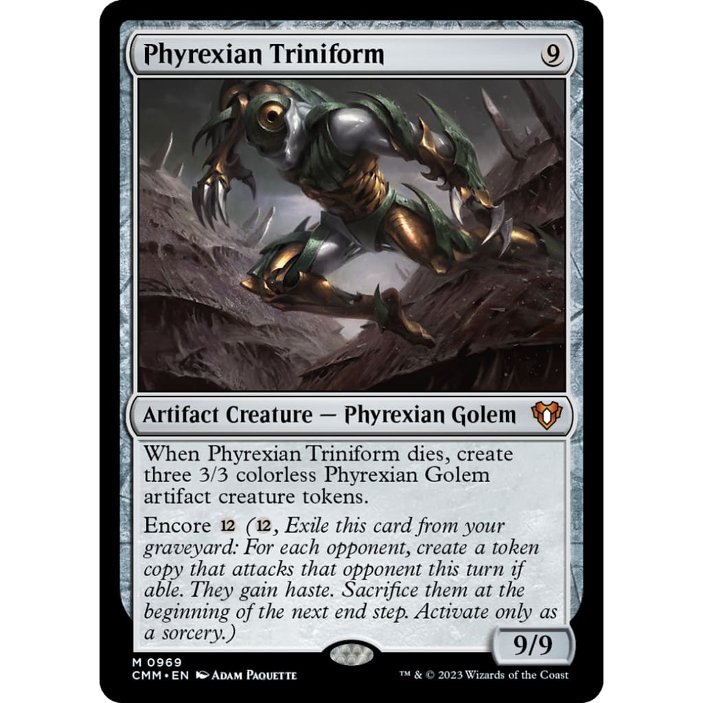 Phyrexian Triniform (CMM-969) - Single
