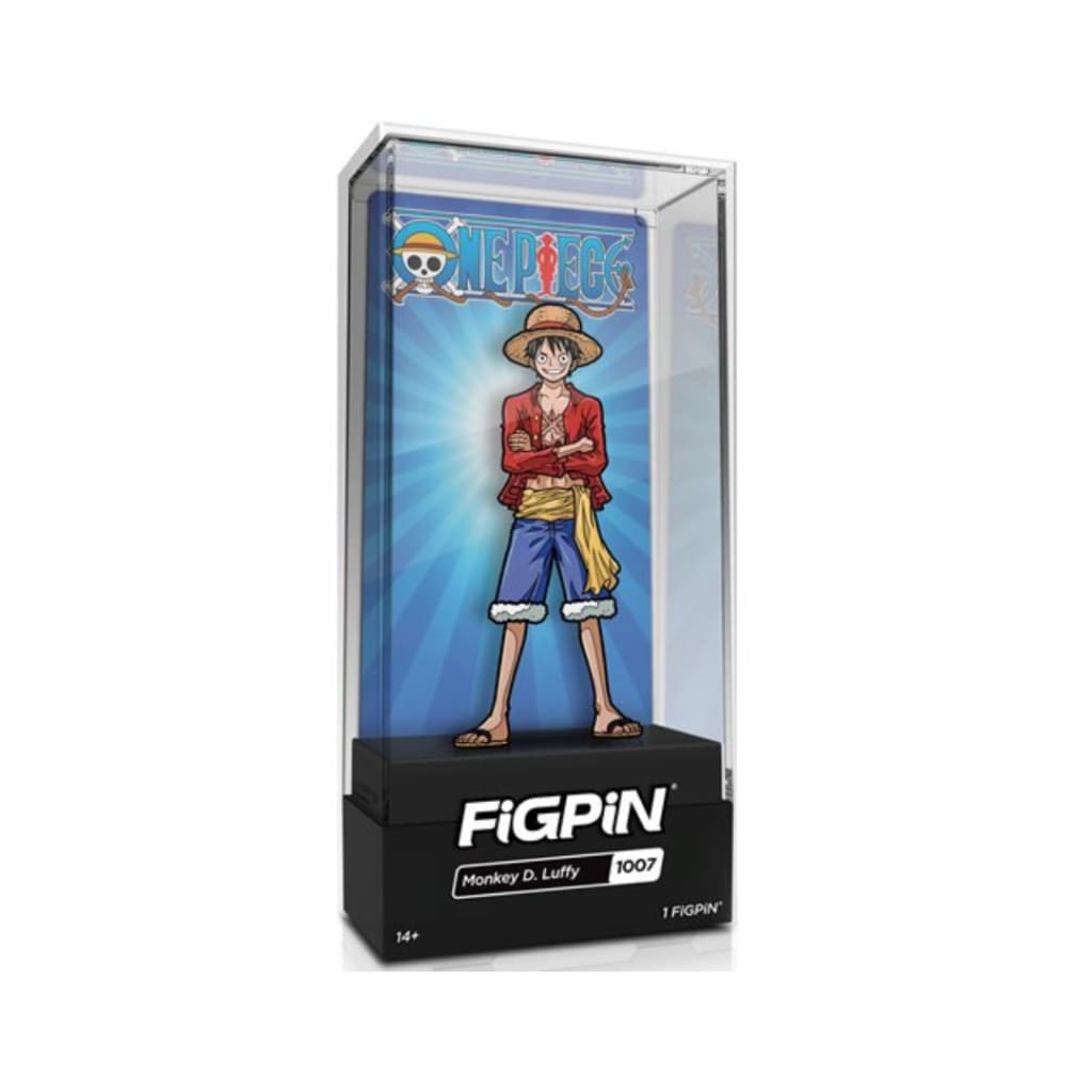 One Piece Monkey D. Luffy FiGPiN Classic 3-Inch Enamel Pin