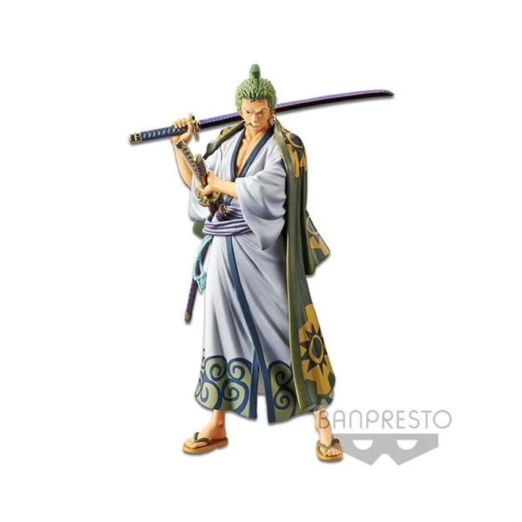 One Piece Zoro The Grandline Men Wanokuni DXF Vol. 2 Statue