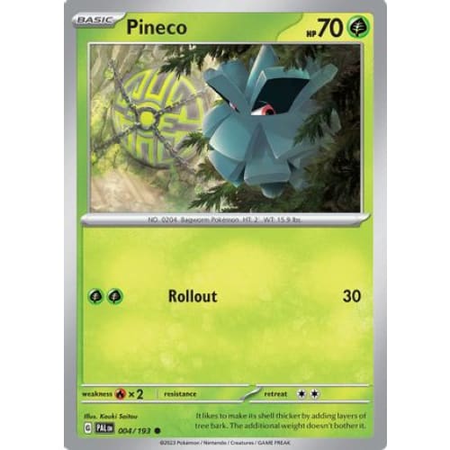 Pineco (4) Common Reverse Holofoil - Single