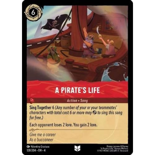 A Pirate’s Life (128/204) - Ursulas Return Cold Foil