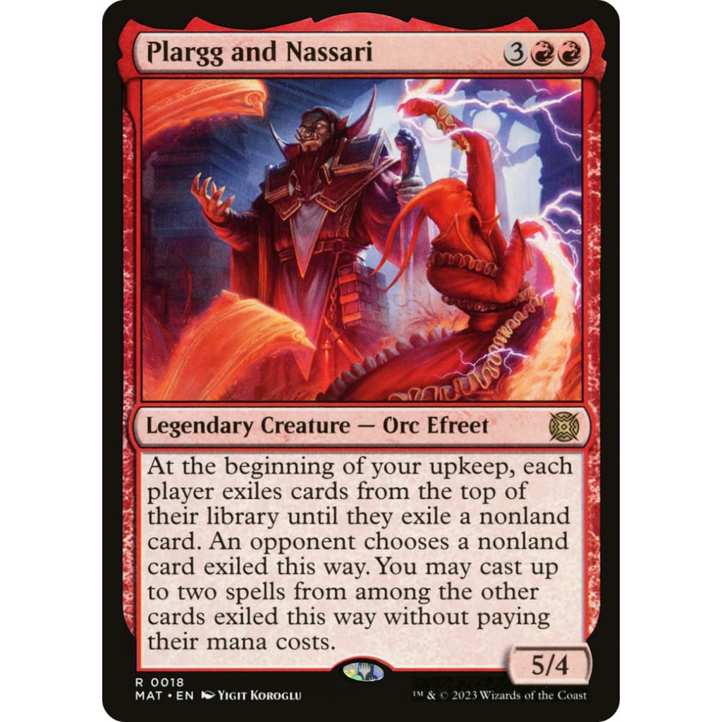 Plargg and Nassari (MAT-018) Foil - Single