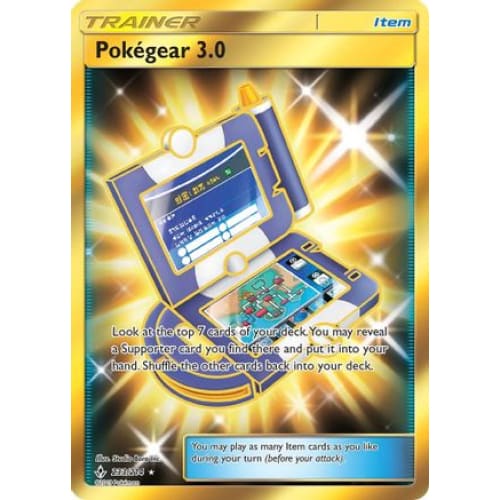 Pokégear 3.0 (233/214) Secret Rare Holofoil - Single