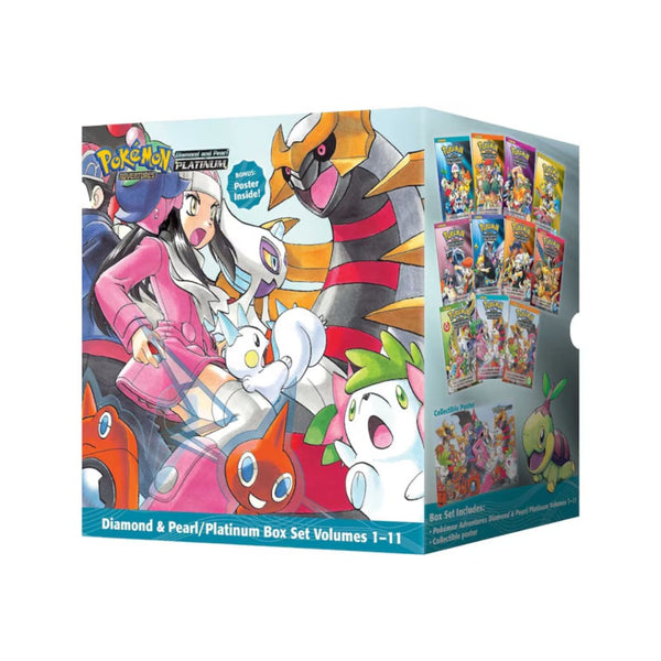 Pokémon adventures Diamond and pearl セット Pokémon Adventures Diamond & Pearl / Platinum Box Set: – Hobbiesville