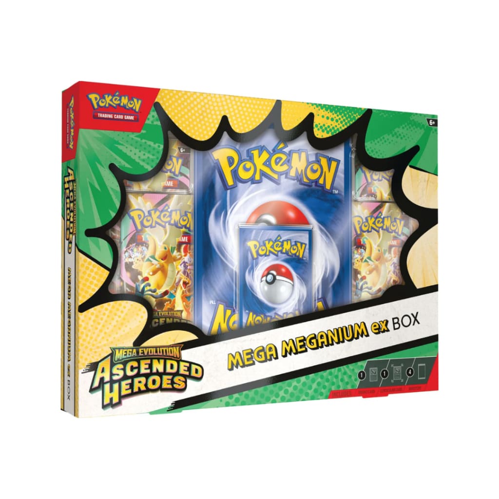 Pokemon Ascended Heroes Mega ex Boxes - Meganium Ex